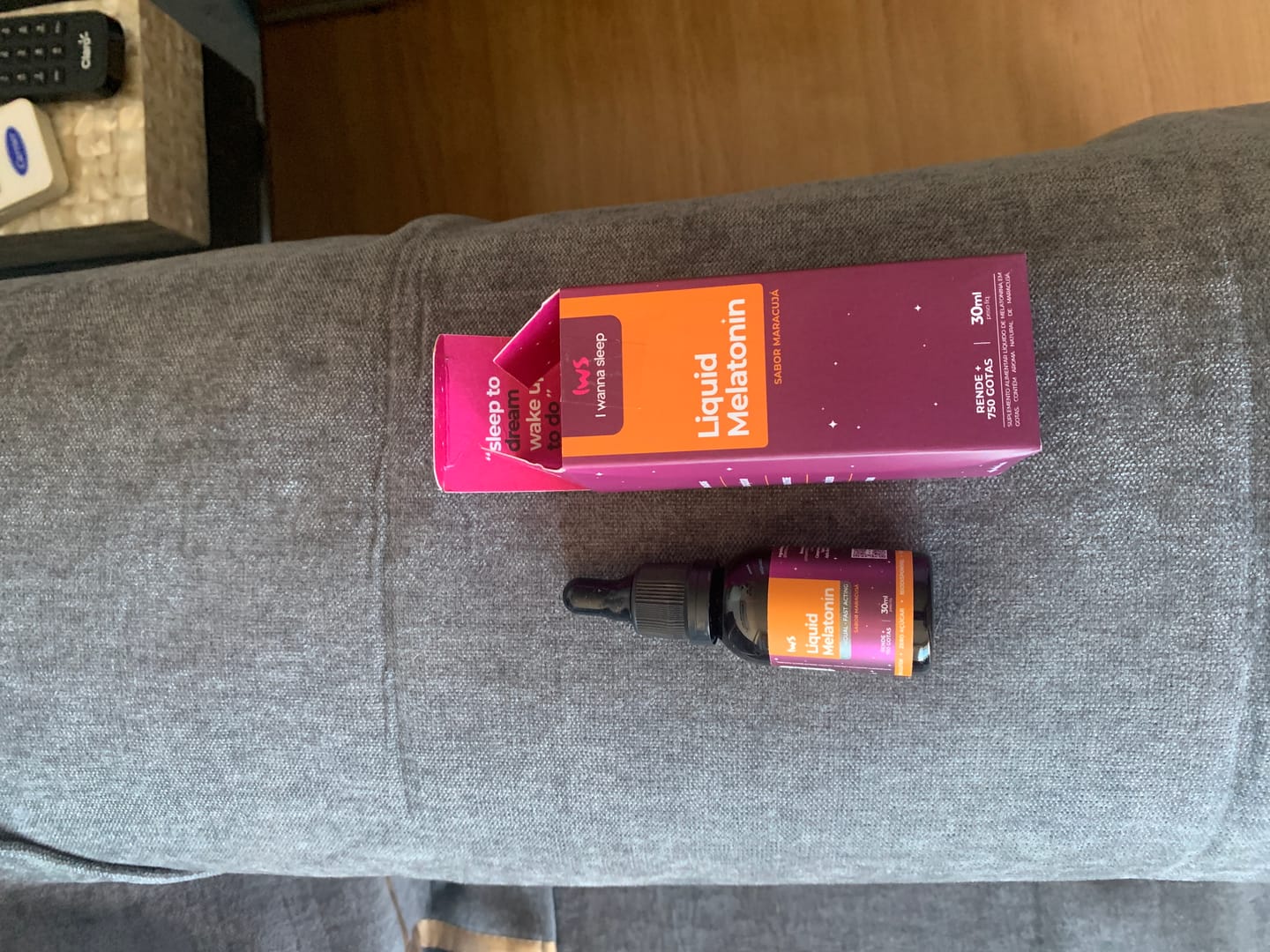 Customer photo review of BRINDE | Melatonina Líquida IWS 30ml Maracujá