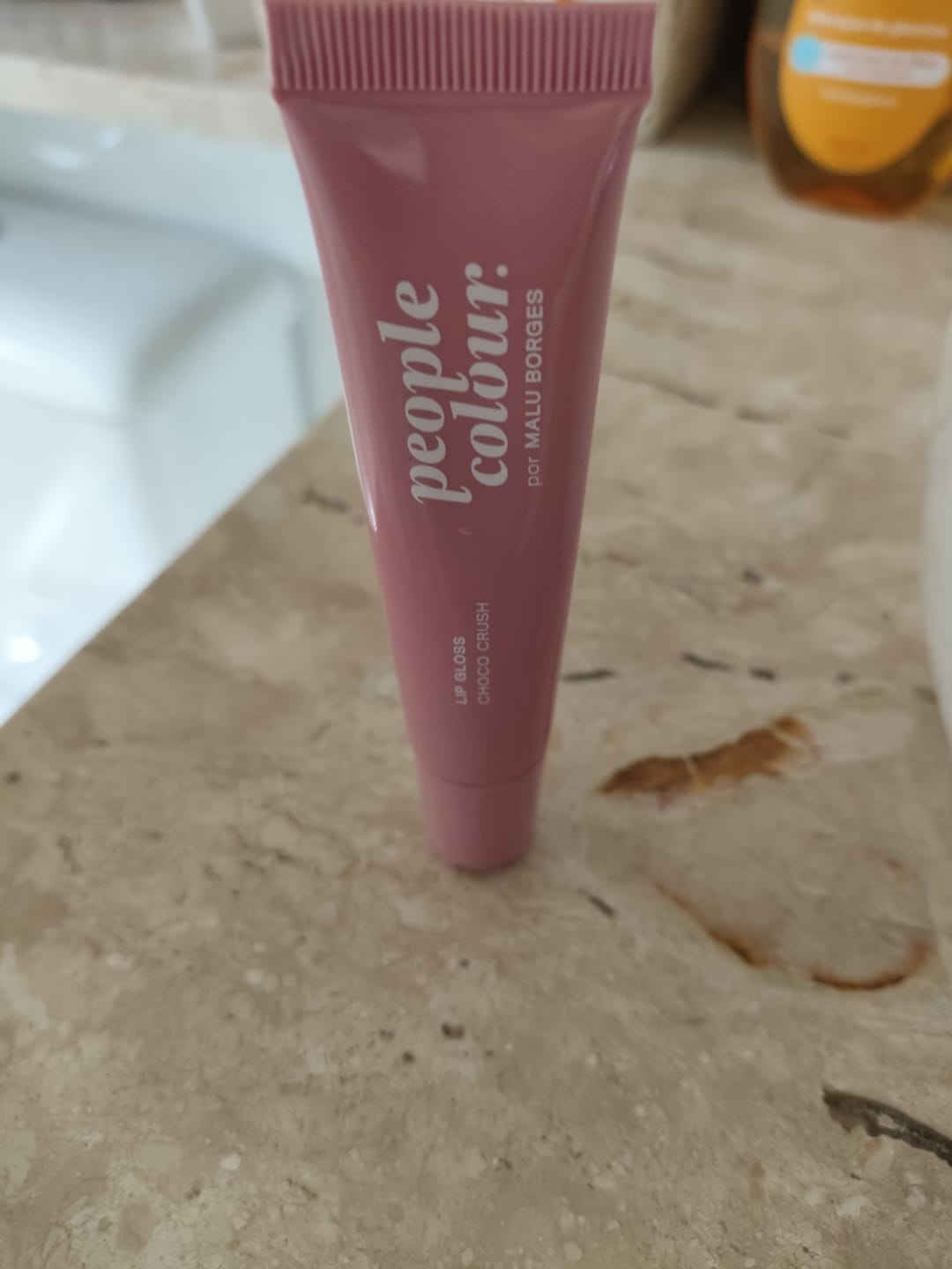 Customer photo review of Lip Gloss Choco Crush