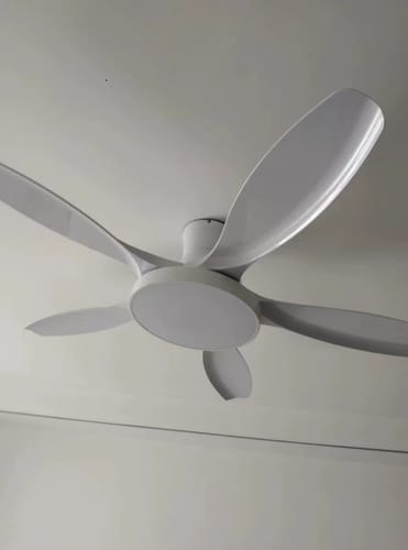 Customer photo review of WOMO Ventiladores de techo con luz Reversible Escandinavo - WM5002