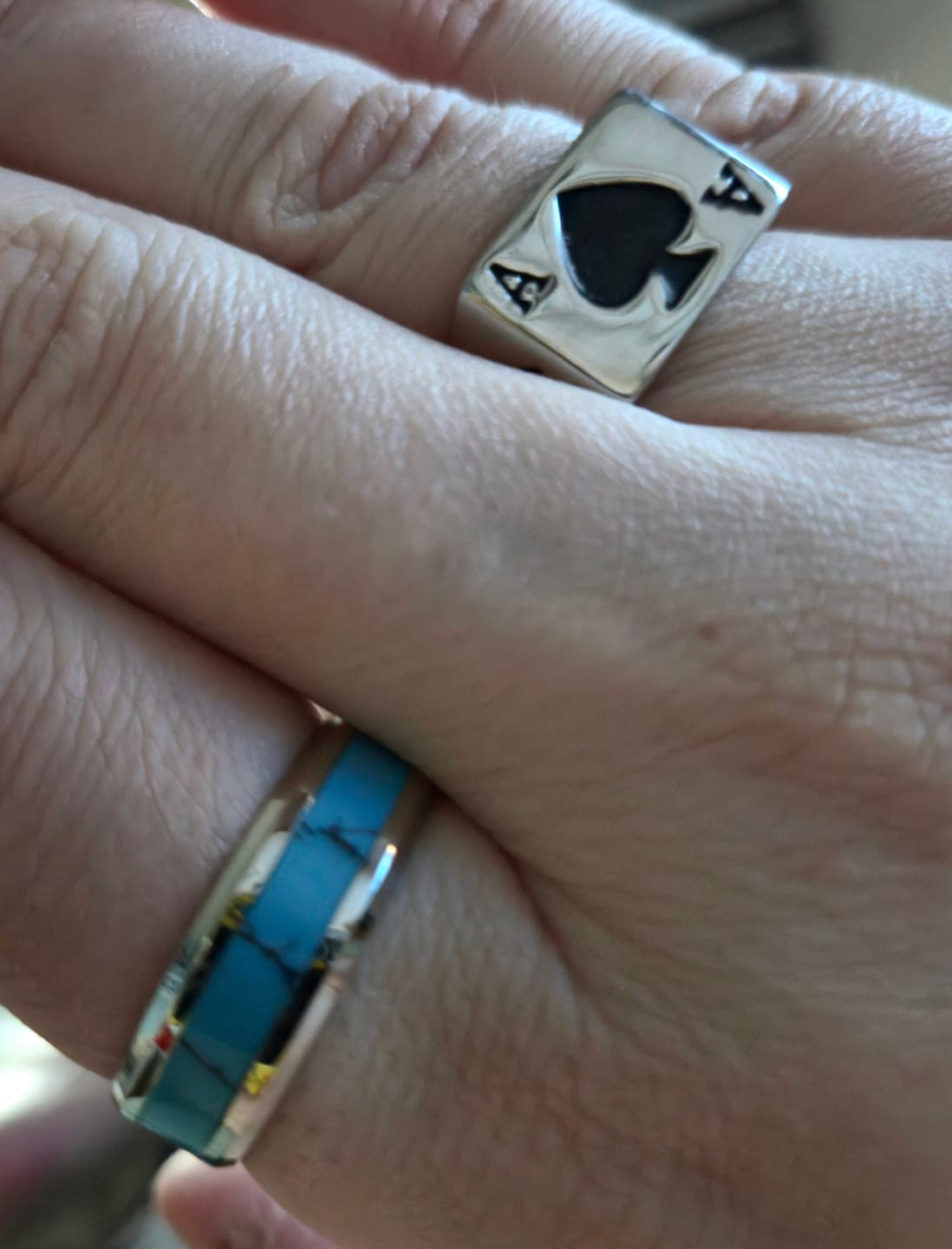 Customer photo review of TURQUOISE BAND.