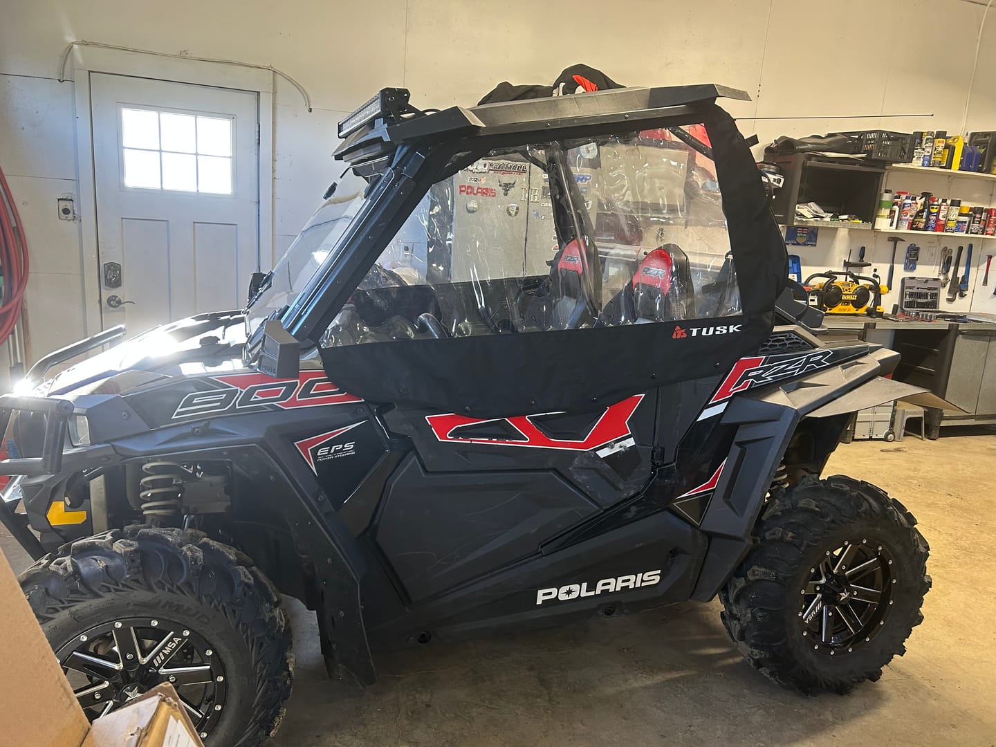 Customer photo review of Extended Fender Flares for Polaris RZR S 900 / S 1000 / RZR 4 900 2015-2020