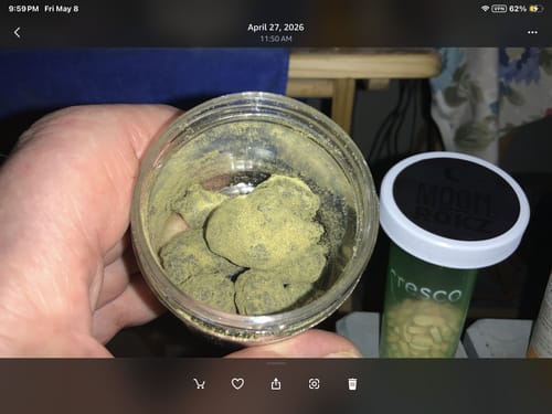 Customer photo review of Moonrocks 28 Grams