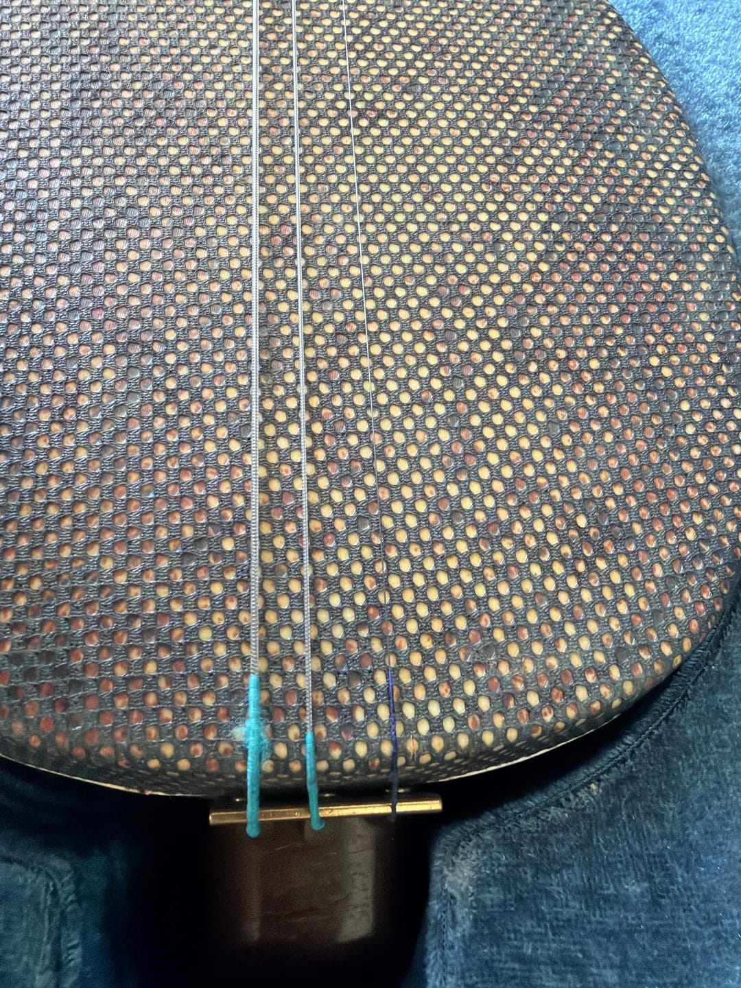 Customer photo review of Dunhuang Three-String Sanxian Strings Set – For Large, Medium, and Small Sanxian