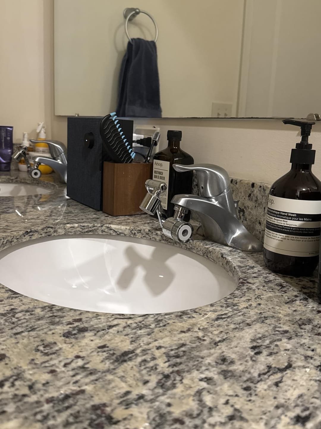Customer photo review of Frizzlife 1080° Rotating Faucet Extender with Filter, FF1080