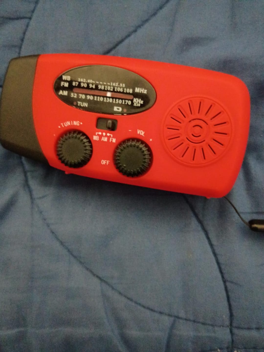 Customer photo review of Wielofunkcyjne Radio Awaryjne – Solarne, Dynamo i Powerbank