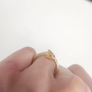 Customer photo review of Ouroboros Ring