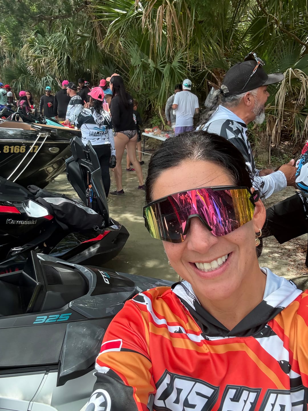 Customer photo review of JET TECH HYBRID SUNGLASSES & GOGGLES 2 IN 1 KIT
