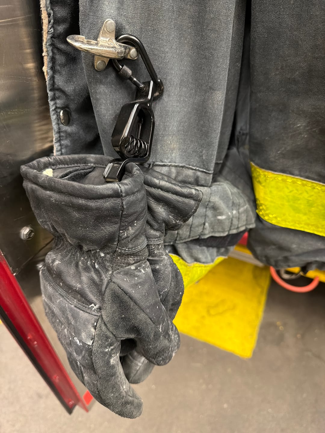 Customer photo review of MPW Ultimate Glove Clamp - Last Glove Holder You Will Ever Need