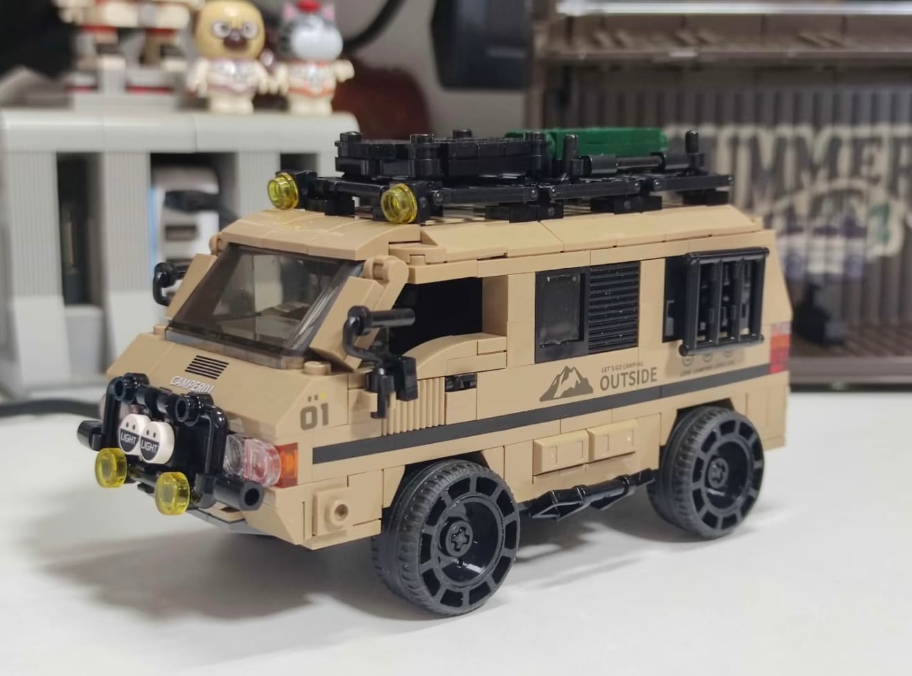 Customer photo review of Retro 4x4 Camper Van