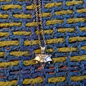 Customer photo review of Cat School Pendant