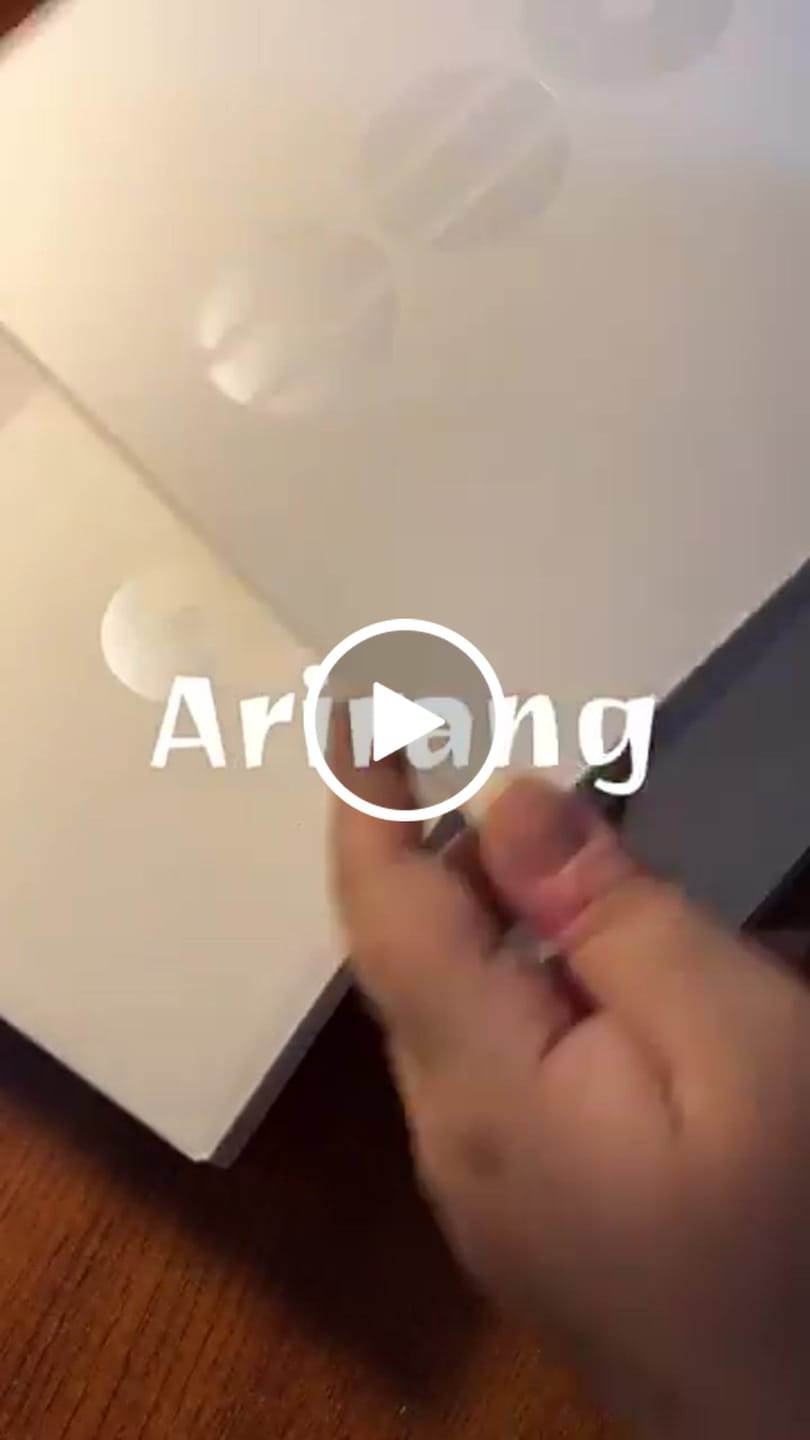 Customer video review of BTS - ARIRANG 5TH ALBUM LIVING LEGEND VER