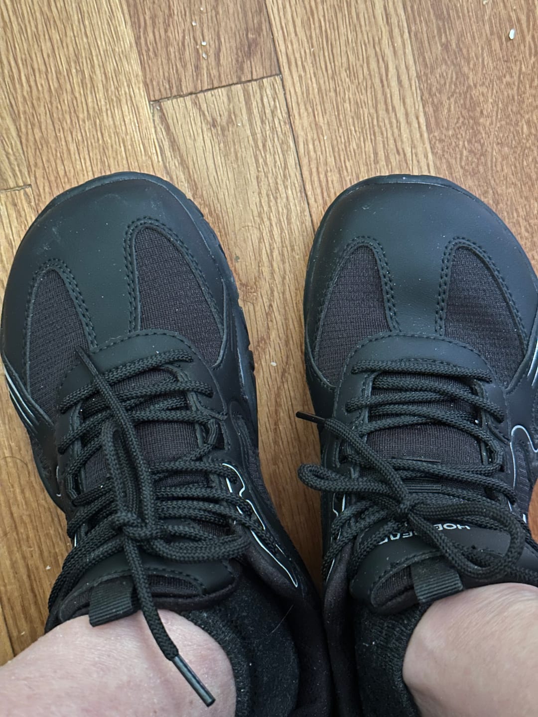 Customer photo review of Aether - Wide Toe Sneakers
