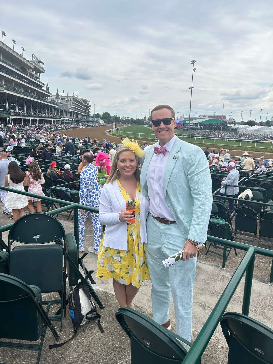 Customer photo review of Cocky Jockey Bow Tie - Pink