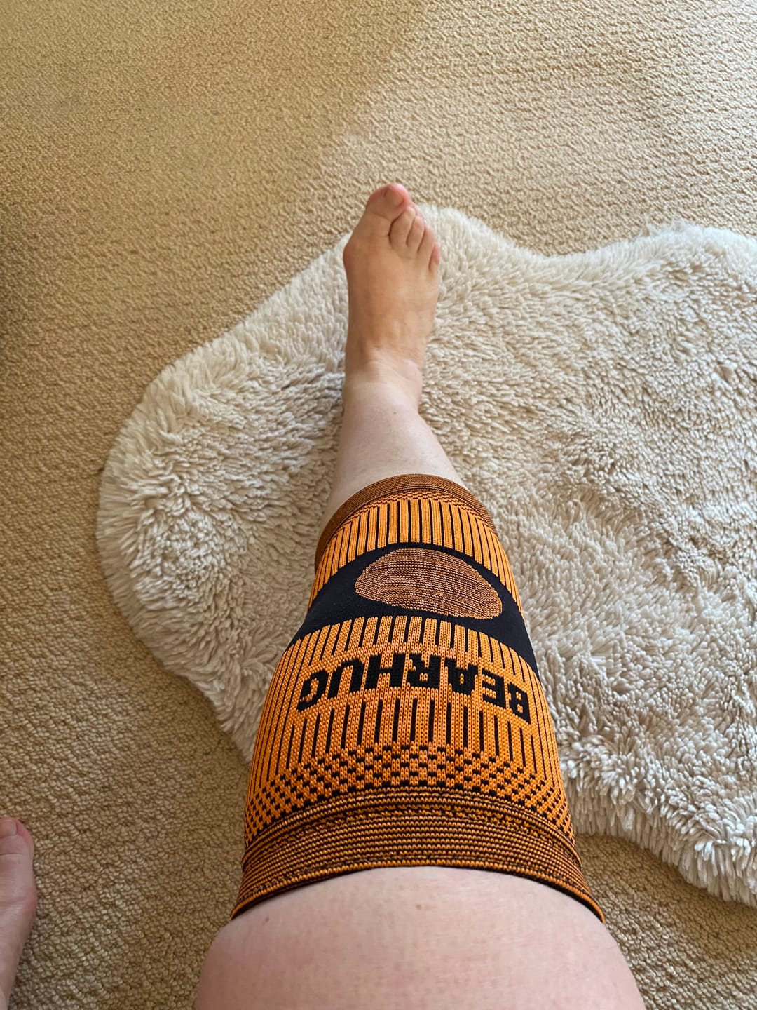 Customer photo review of Knee Support For Arthritic Relief & Pain Recovery