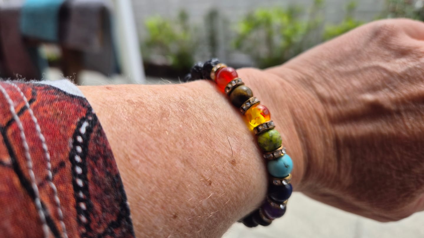 Customer photo review of 7 Chakren Aktivierungs Armband