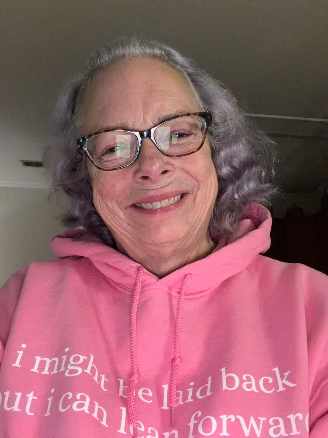 Customer photo review of Lean Back Graphic Hoodie