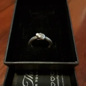 Customer photo review of Ouroboros Ring