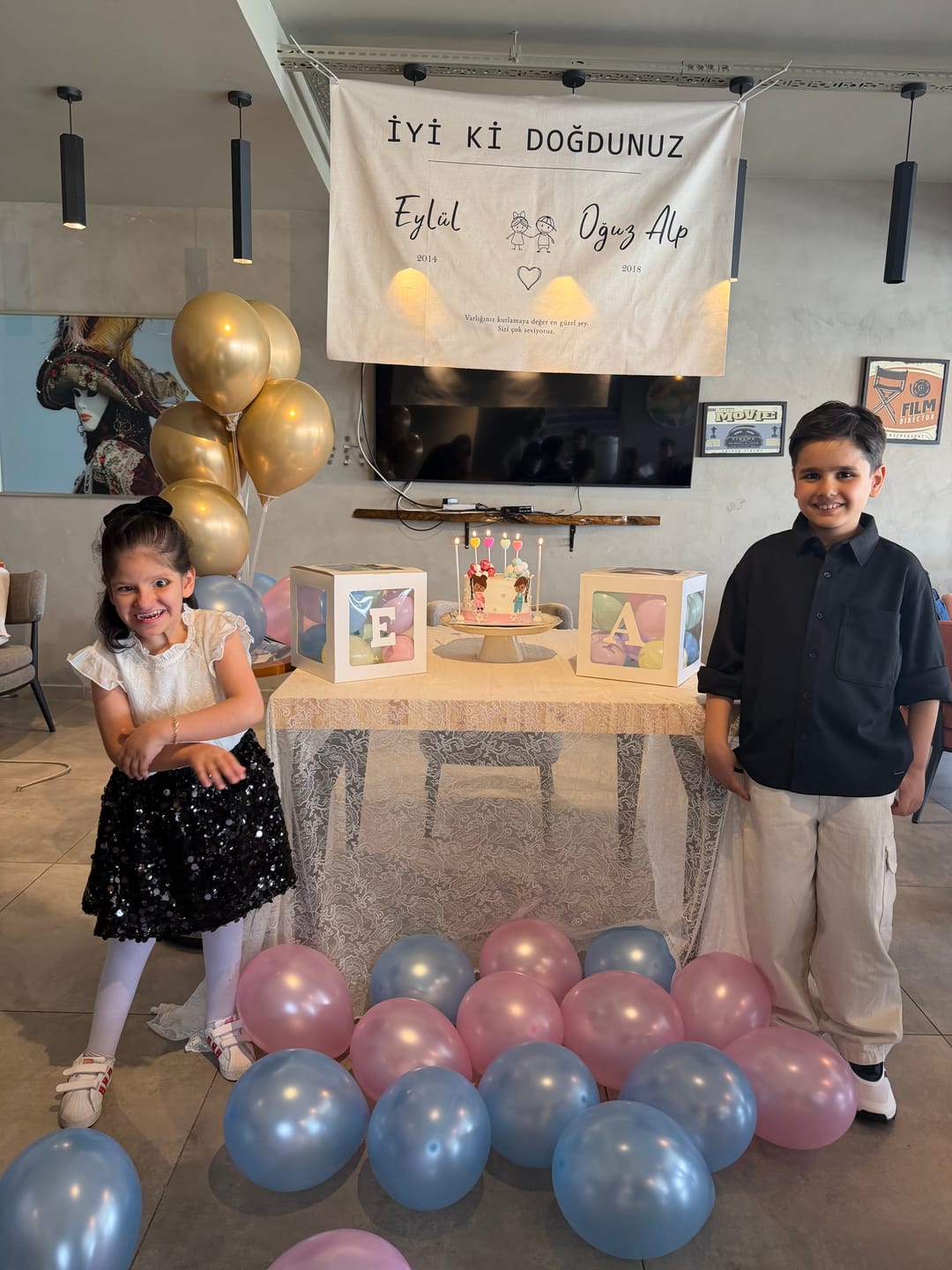 Customer photo review of Kişiselleştirilebilir Doğum Günü Örtüsü (#57)