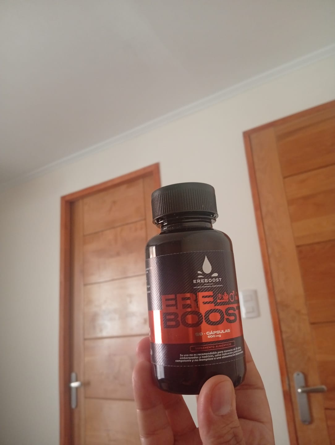 Customer photo review of EREBOOST | 60 Cápsulas | Pack 3 meses