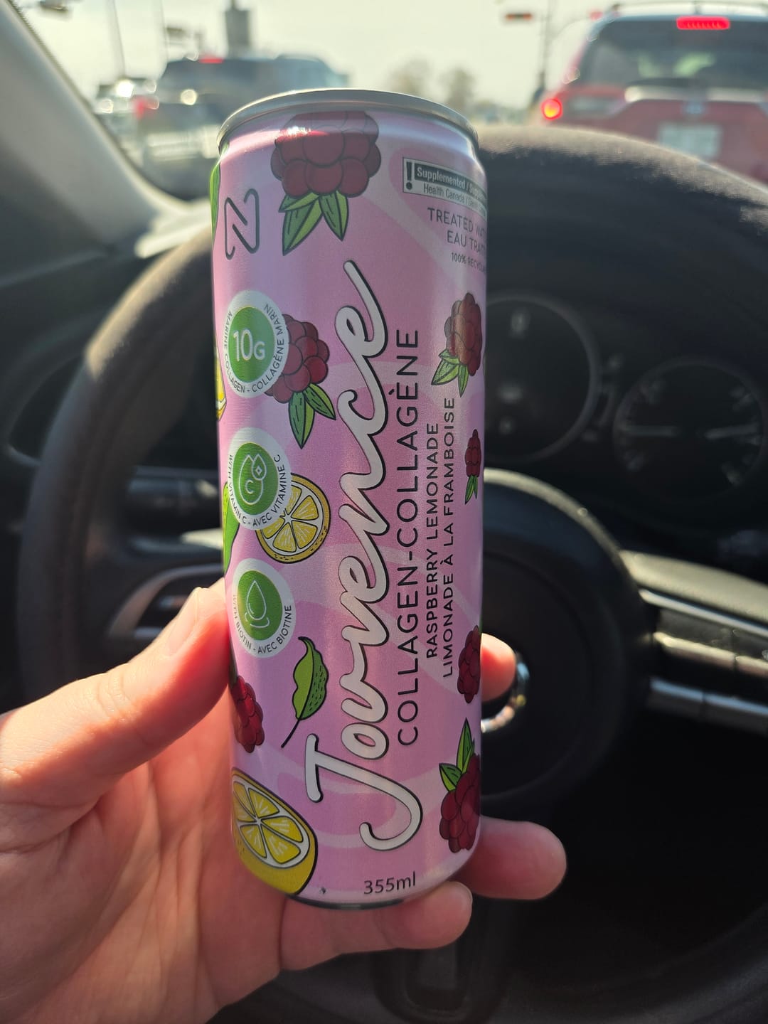 Customer photo review of Nova Pharma - Jouvence boisson de collagène - 355ml
