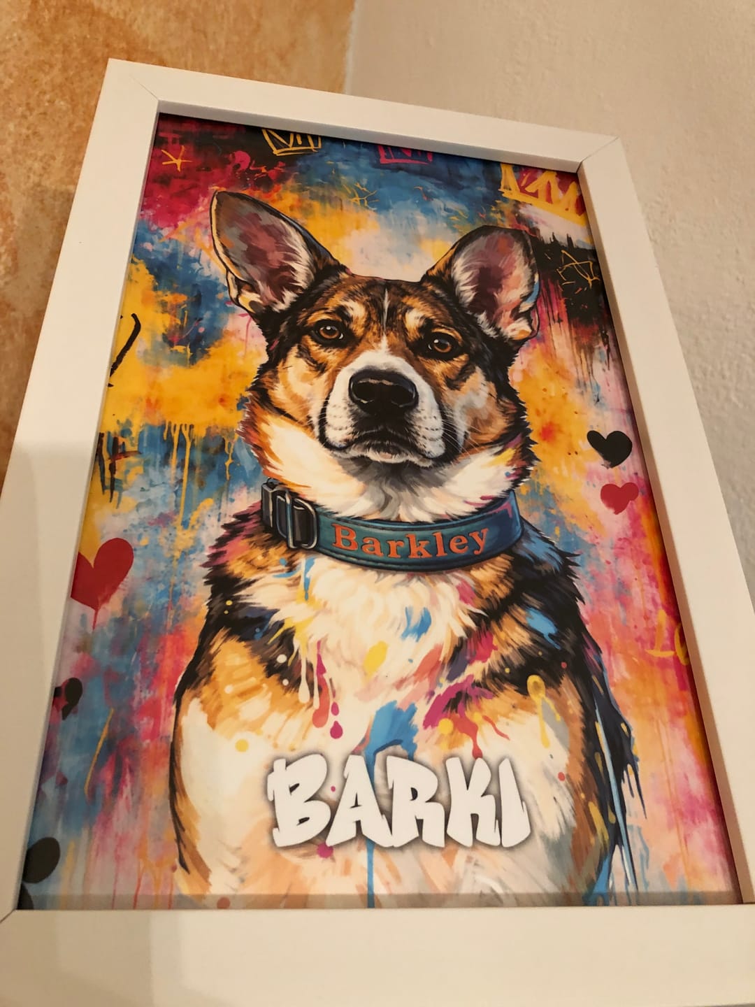 Customer photo review of Personalisiertes Poster - Graffiti