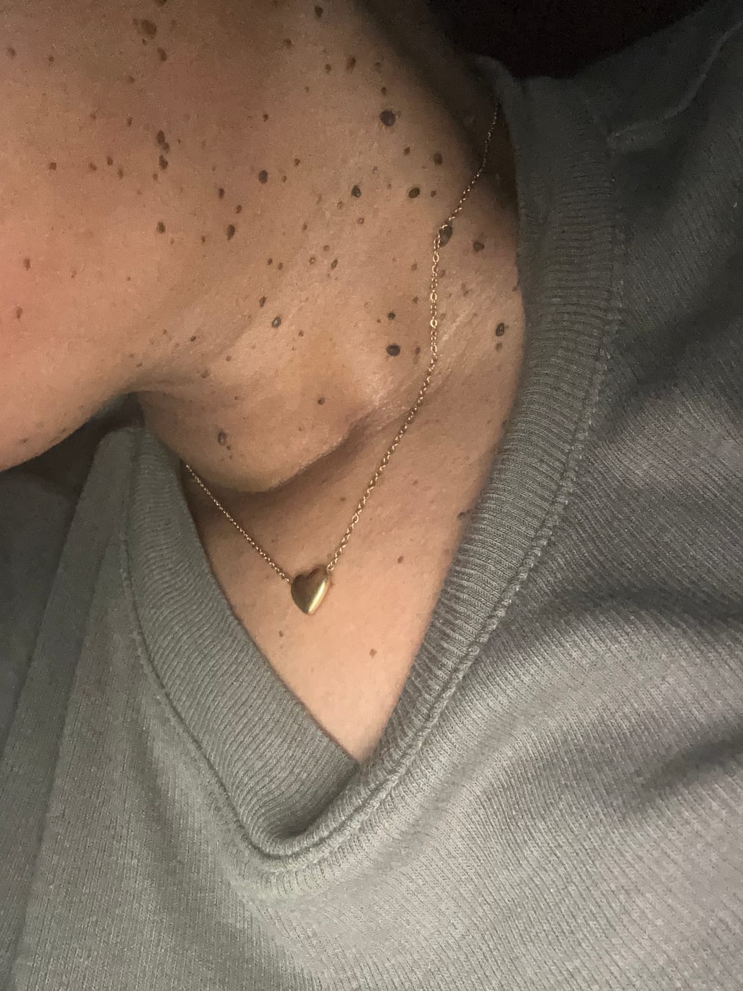 Customer photo review of Riley Heart Necklace (Bundle)
