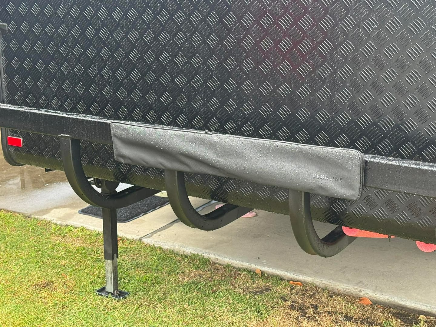 Customer photo review of Caravan Wall Mounted Drying Rack - Foldable Indoor and Outdoor