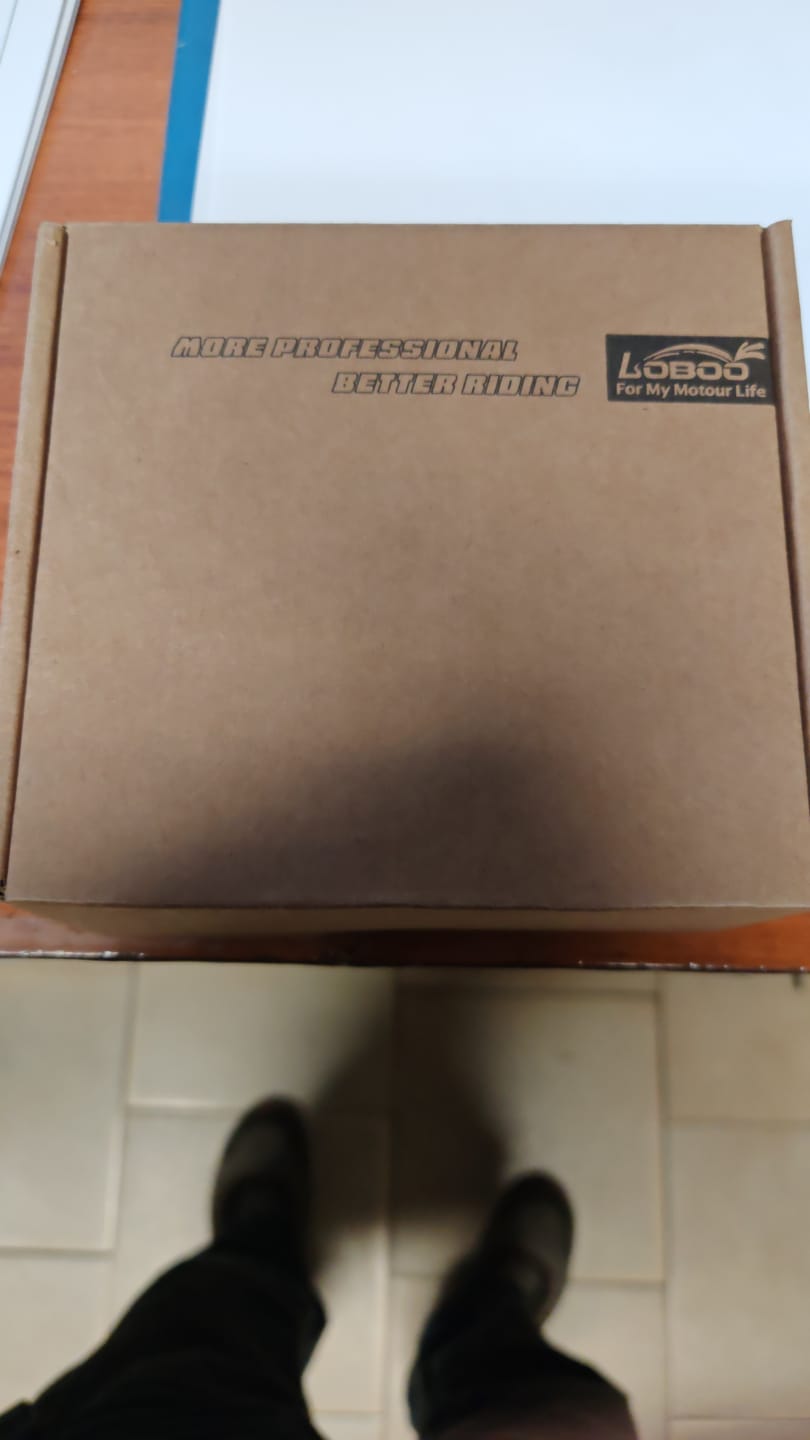 Customer photo review of LOBOO Handlebar Risers for BMW R1300GS（2023-） & Adventure (2024-) | 29mm Rise / 29.5mm Setback Offset Kit