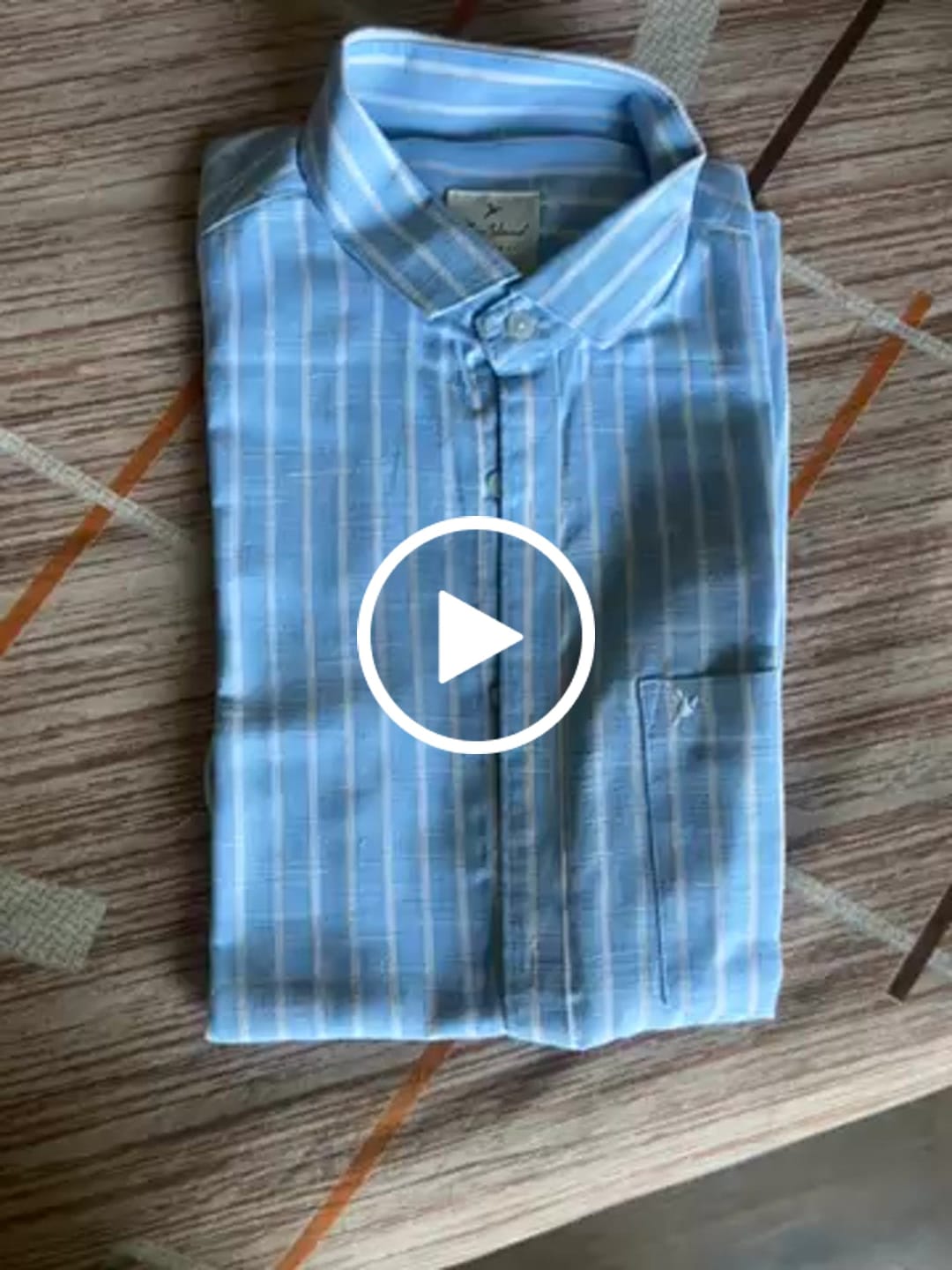 Customer video review of Sky Blue Stripes -Full-Bamboo Linen