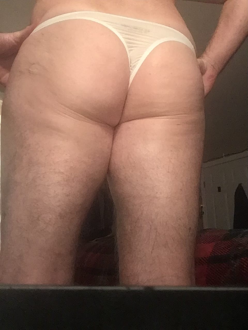 Customer photo review of 4 Pack Men’s Ice Silk Low-Rise Lightweight Breathable Support Thongs