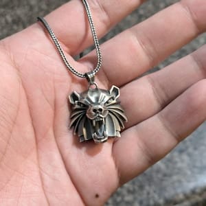 Customer photo review of Bear Pendant