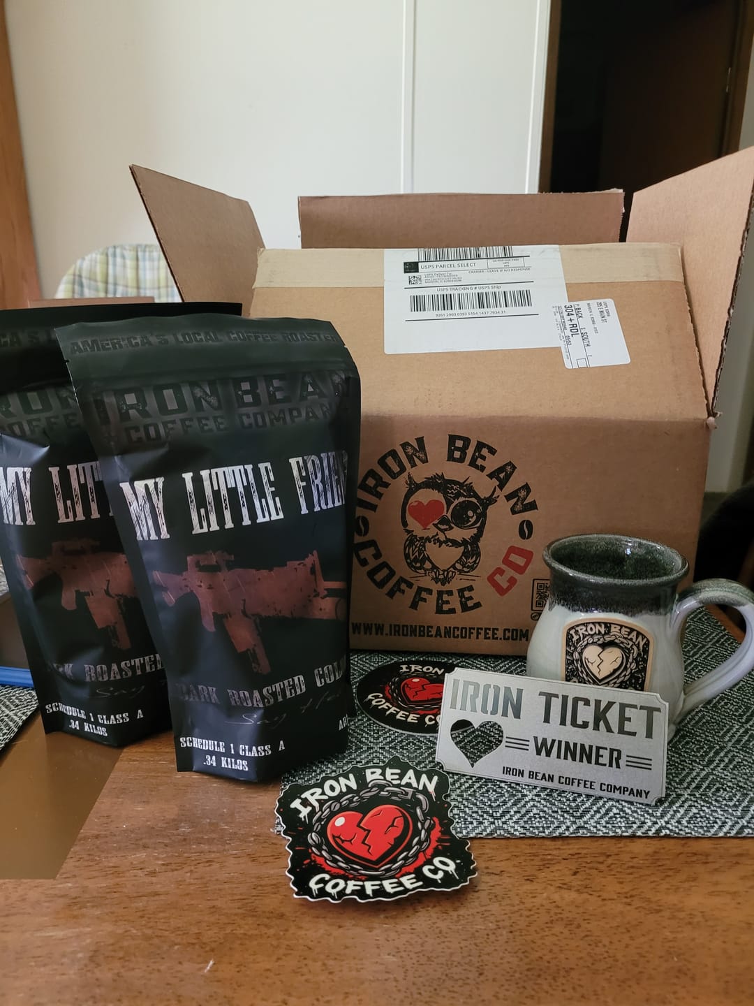 Customer photo review of My Little Friend - Dark Colombian