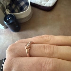Customer photo review of Ouroboros Ring