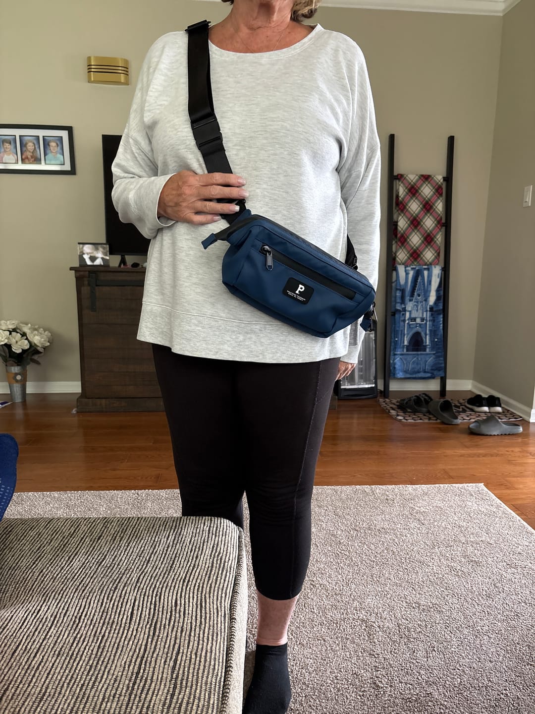 Customer photo review of Cascade Crossbody Bag