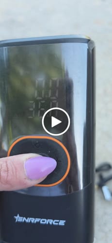 Customer video review of Enrforce Portable Electric Air Pump