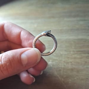 Customer photo review of Ouroboros Ring