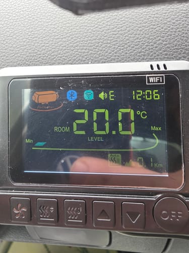 Customer photo review of Air Wi-Fi & Bluetooth Diesel Air Heater 2kW / 5kW / 8kW - 12V/24V UK