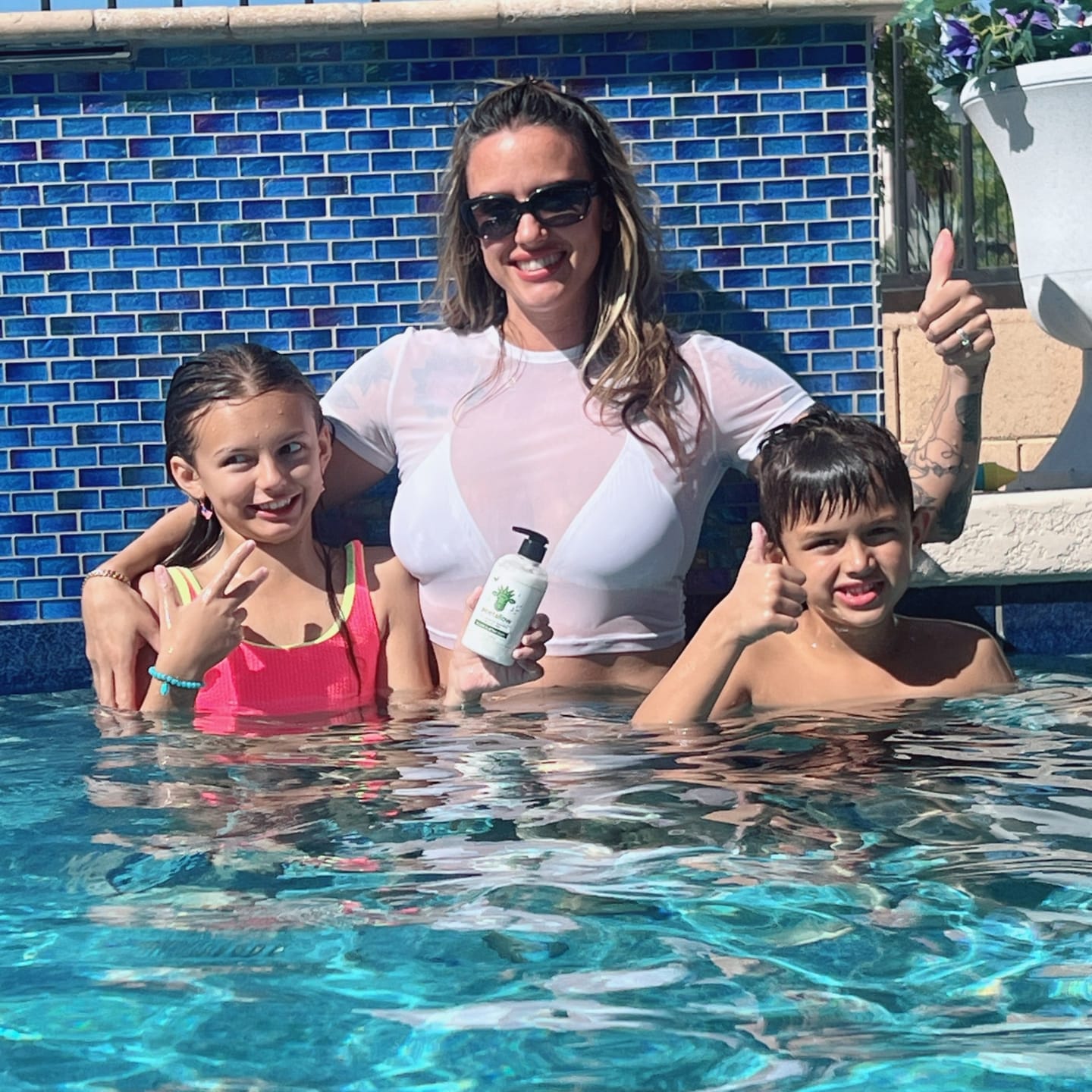 Customer photo review of AloeTallow Clean Hydration Lotion - Tallow + Aloe | 8 Clean Ingredients
