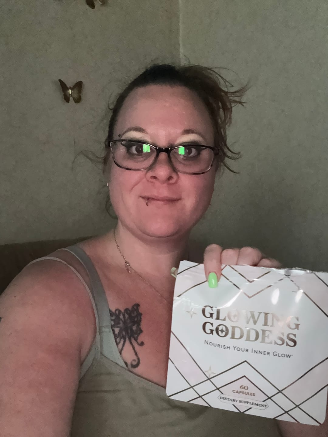 Customer photo review of GODDESS CAPSULES