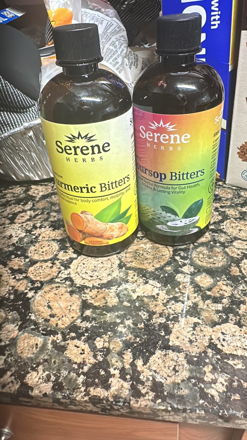 Customer photo review of Turmeric Bitters