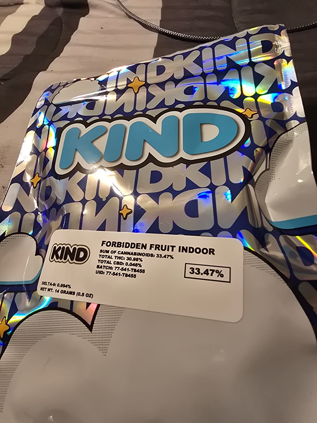 Customer photo review of Forbidden Fruit - Indoor - 14 Grams - Indica