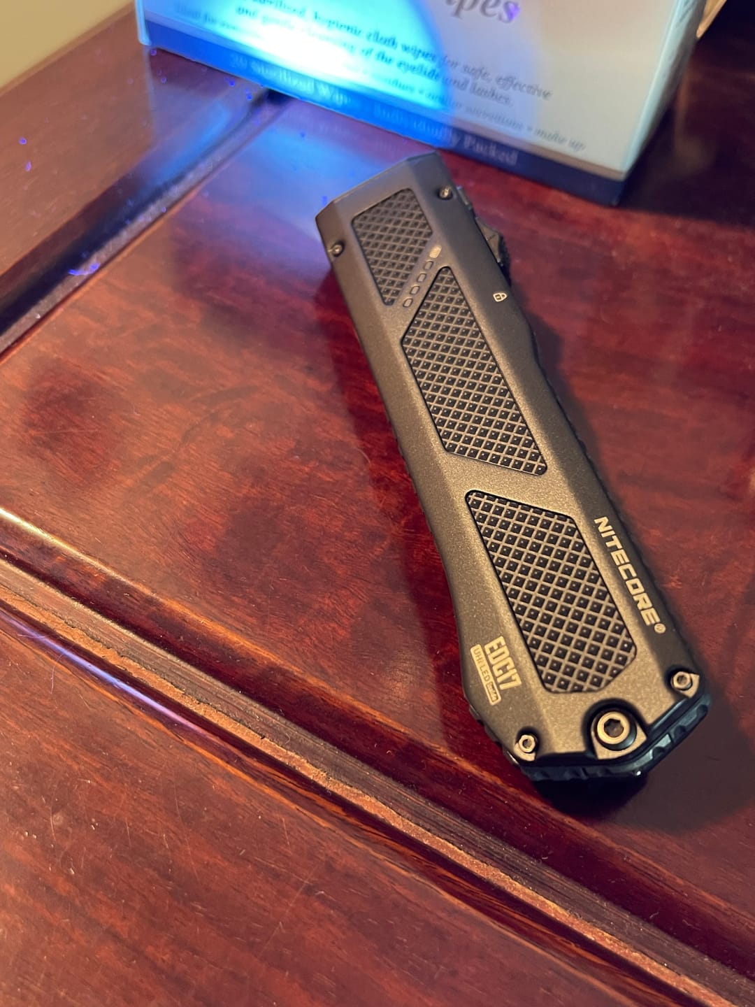 Customer photo review of EDC17 - 1500 lumens (UV+Green Laser)