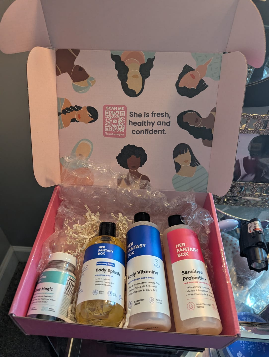 Customer photo review of Body Vitamins Bundle