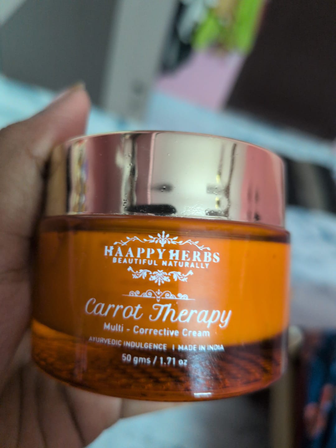 Customer photo review of Carrot Therapy Multi Correct Cream