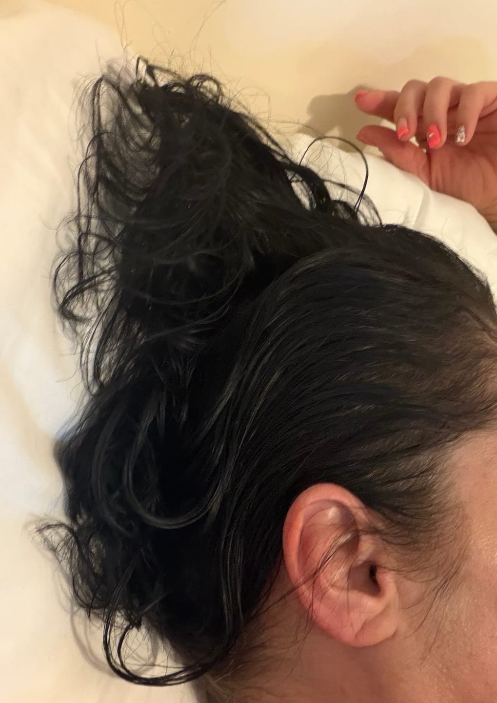 Customer photo review of Turmeric Tallow Shampoo & Body Bar