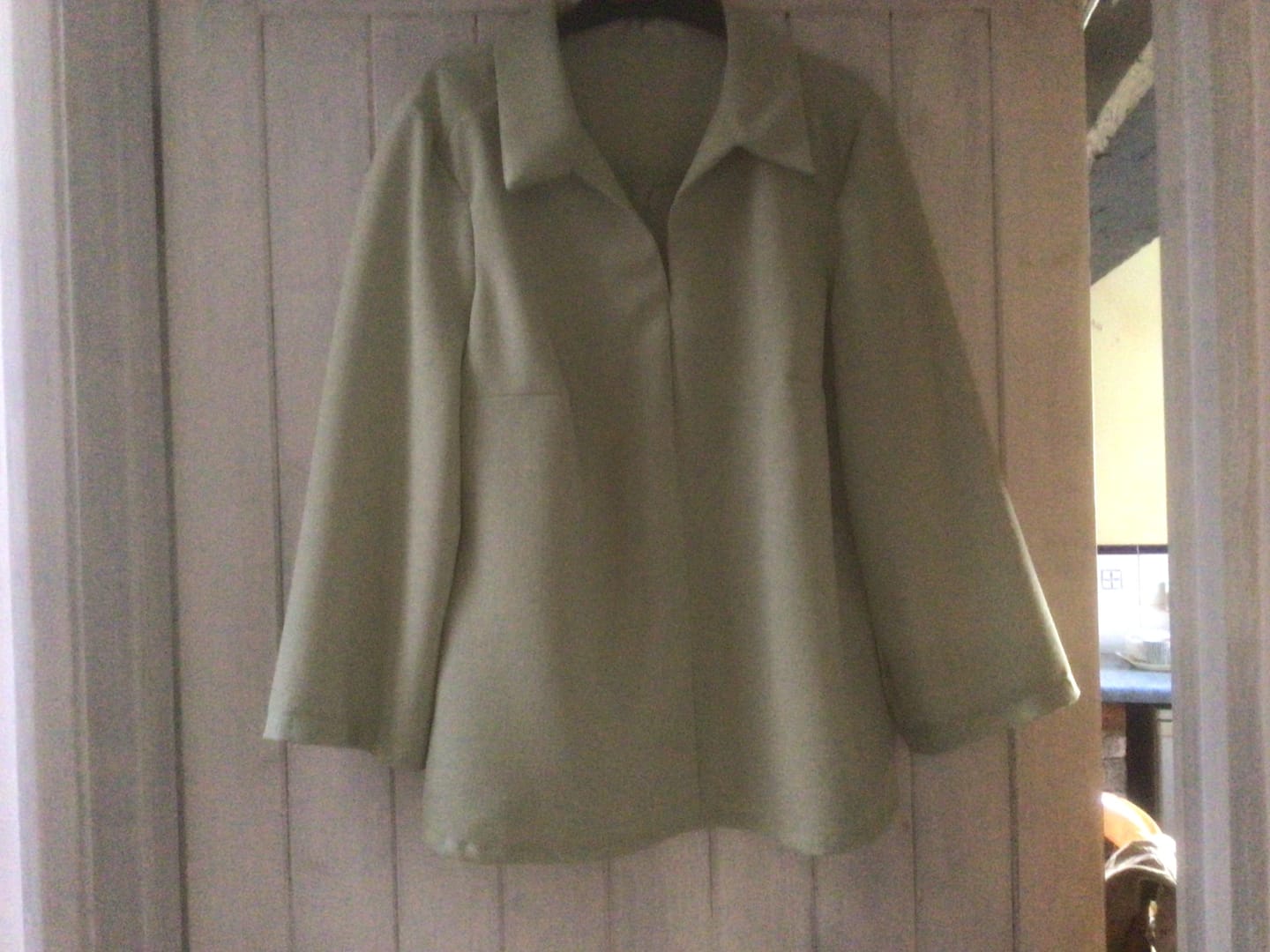 Customer photo review of Classic Linen Look Polyester Fabric