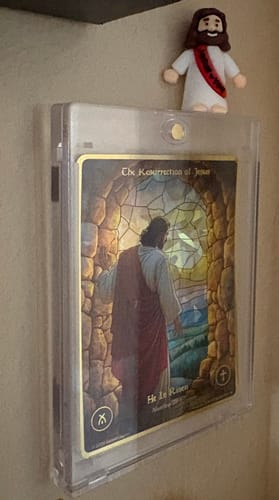Customer photo review of The Resurrection of Jesus – Stained Glass Promo (P107)
