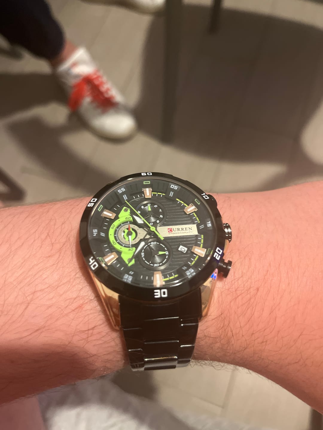 Customer photo review of Curren Madrid® orologio uomo acciaio