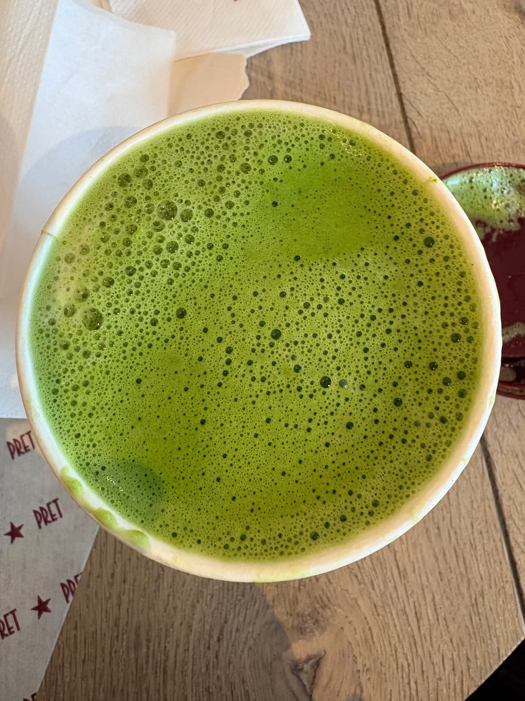 Customer photo review of DIRTEA Matcha