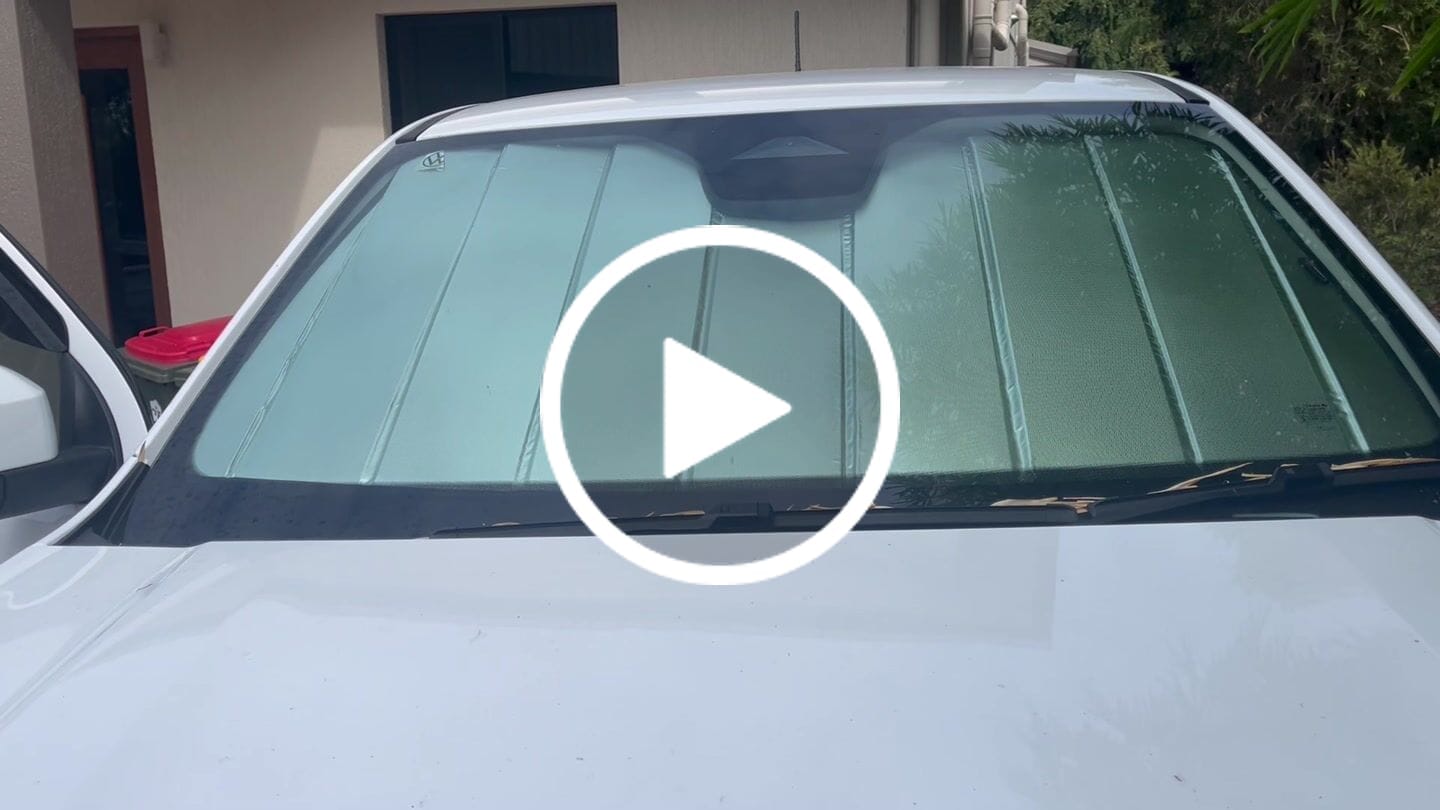 Customer video review of Sharkskin Sunshade for Ford Ranger (2024–On)